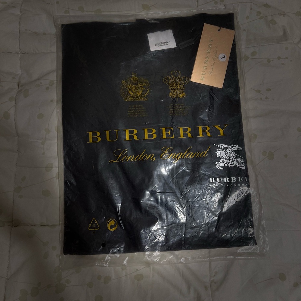 Burberry Black Short Sleeve Tee